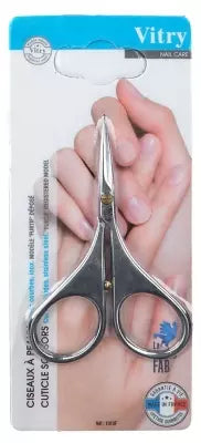 Vitry Skin Scissors Curved Blades Stealth Stainless Steel