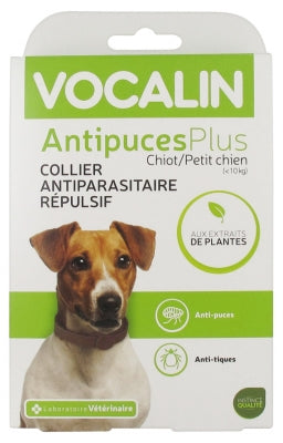 Vocalin Flea Control Plus Puppy/Small Dog Parasite Collar Repellent