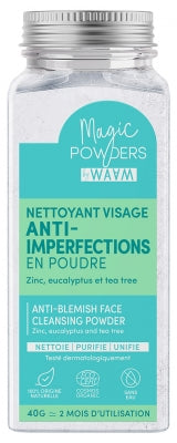 Waam Magic Powders Organic Anti-Imperfection Facial Cleanser 40 G