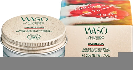 Shiseido Waso Calmellia Multi-Relief Sos Balm Multi-Purpose Balm For Face, Body And Hair