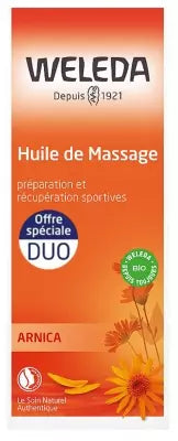 Weleda Arnica Massage Oil Set Of 2 X 100 Ml