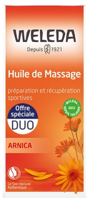 Weleda Arnica Massage Oil Set Of 2 X 200 Ml