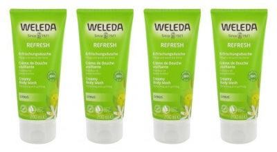 Weleda Citrus Creamy Body Wash 4 X 200Ml