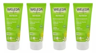 Weleda Citrus Creamy Body Wash 4 X 200Ml