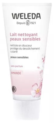 Weleda Cleansing Milk With Almond Sensitive Skin 75Ml