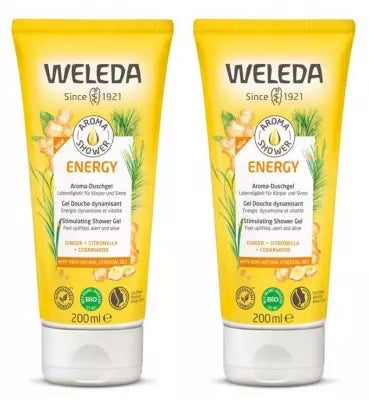 Weleda Energy Stimulating Shower Gel 2 X 200Ml