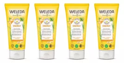 Weleda Energy Stimulating Shower Gel 4 X 200Ml