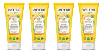 Weleda Energy Stimulating Shower Gel 4 X 200Ml