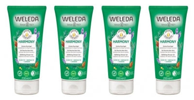 Weleda Harmony Well-Being Shower Gel 4 X 200Ml