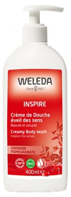 Weleda Inspires The Senses Creamy Body Wash With Pomegranate 400 Ml