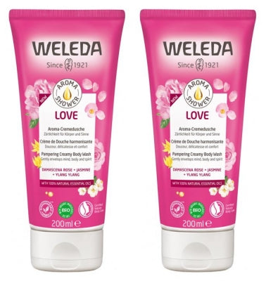 Weleda Love Pampering Creamy Body Wash 2 X 200Ml