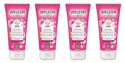 Weleda Love Pampering Creamy Body Wash 4 X 200Ml