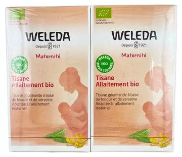 Weleda Maternité Breastfeeding Herbal Tea Fennel Verbena 2 X 20 Sachets