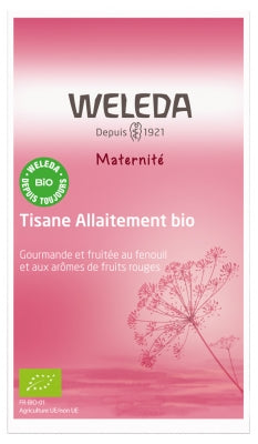 Weleda Maternité Breastfeeding Herbal Tea Red Berries And Raspberry Aromas 20 Sachets