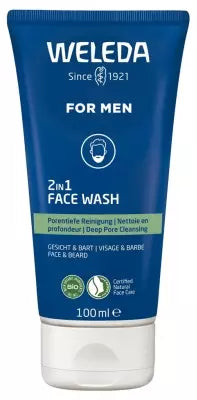 Weleda Men Gel Cleanser For Face And Beard 2In1 100 Ml