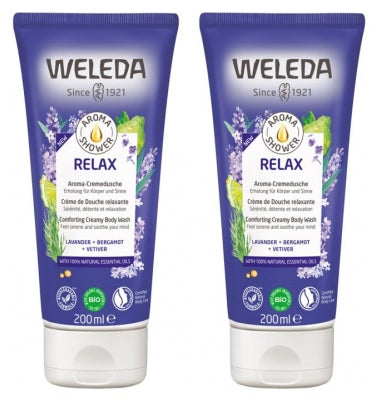 Weleda Relax Comforting Creamy Body Wash 2 X 200Ml