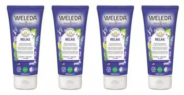 Weleda Relax Comforting Creamy Body Wash 4 X 200Ml