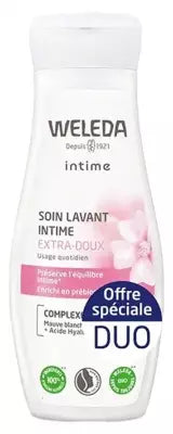 Weleda Soin Lavant Intime Extra-Doux Lot De 2 X 200 Ml