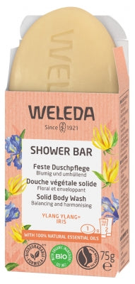 Weleda Solid Body Wash Ylang Ylang Iris 75G