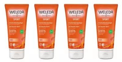 Weleda Sport Energising Shower Gel With Arnica 4 X 200Ml