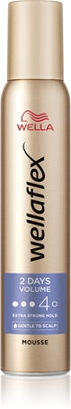 Wella Wellaflex 2 Days Volume Styling Mousse For Abundant Volume