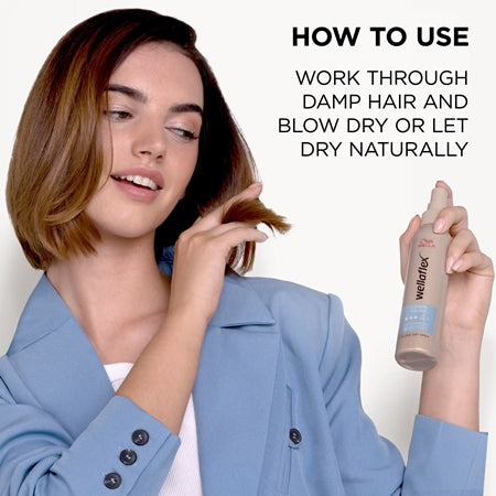 Wella Wellaflex 2 Days Volume Spray For Heat Hairstyling 