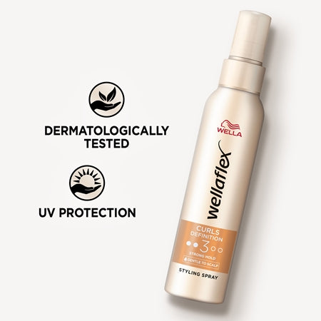 Wella Wellaflex Curls Definition Gel Spray For Curly Hair