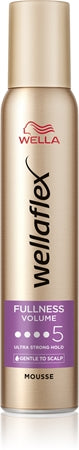 Wella Wellaflex Fullness Volume Styling Mousse With Extra Strong Hold