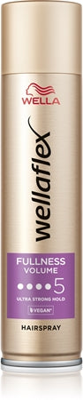 Wella Wellaflex Fullness Volume Extra Strong Hold Hairspray For Flexibility And Volume