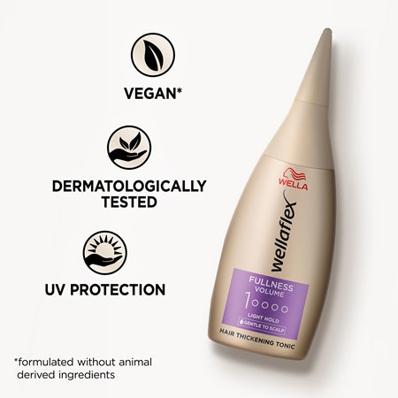 Wella Wellaflex Fullness Volume Hair Tonic For Hair Strengthening
