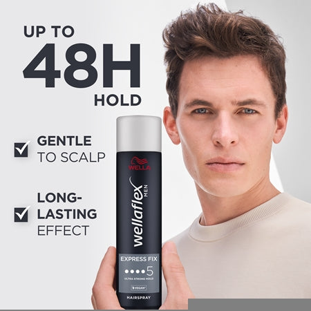 Wella Wellaflex Men Hairspray With Extra Strong Hold