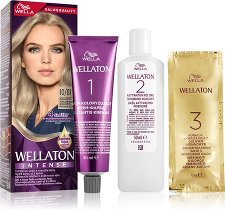 Wella Wellaton Intense Permanent Hair Dye With Argan Oil