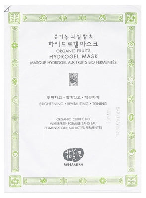 Whamisa Hydrogel Mask With Organic Fermented Fruits 33G