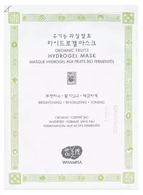 Whamisa Hydrogel Mask With Organic Fermented Fruits 33G