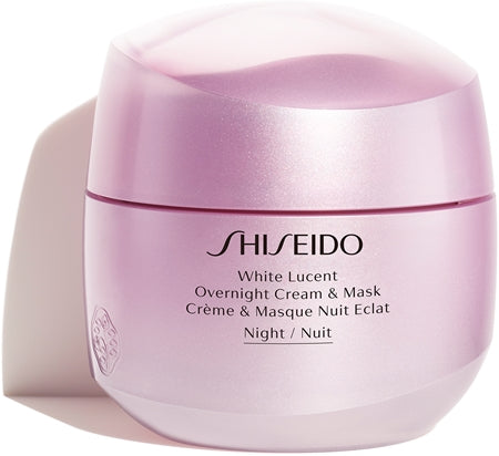 Shiseido White Lucent Overnight Cream & Mask Moisturising Night Cream And Mask For Pigment Spot Correction 
