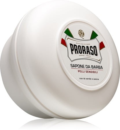 Proraso White Shaving Soap For Sensitive Skin 