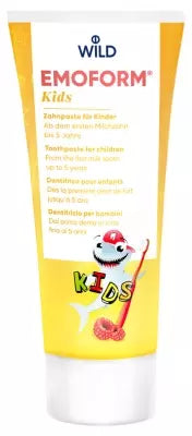 Wild Emoform Kids Toothpaste For Children Up To 5 Years 75Ml