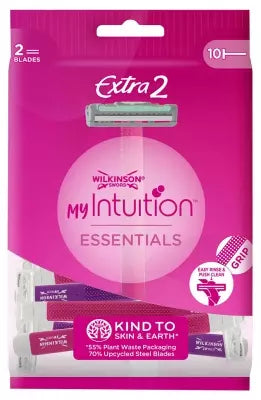 Wilkinson Myintuition Extra 2 Essentials 10 Disposable Razors