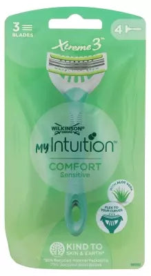 Wilkinson Mylntuition Xtreme 3 Comfort Sensitive 4 Disposable Razors