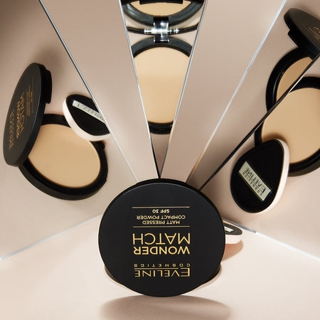 Eveline Cosmetics Wonder Match Compact Powder Spf 30 