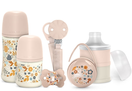 Suavinex Wonderland Baby Set Pink Gift Set For Babies 