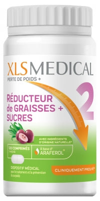 Xls Medical Fats Reducer + Sugars 120 Tablets