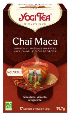 Yogi Tea Chaï Maca Organic 17 Sachets