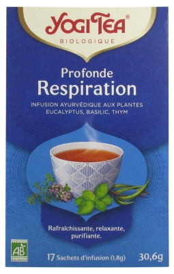 Yogi Tea Deep Breath Organic 17 Sachets