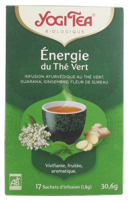 Yogi Tea Energy Of Green Tea Organic 17 Sachets