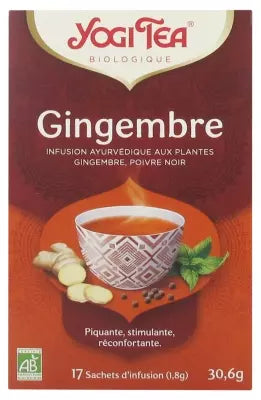 Yogi Tea Ginger Organic 17 Sachets