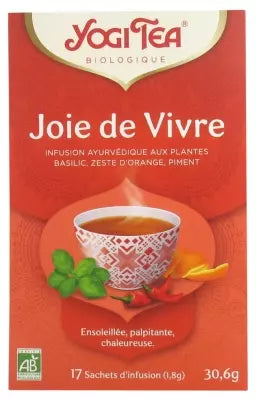 Yogi Tea Joy Of Living Organic 17 Sachets