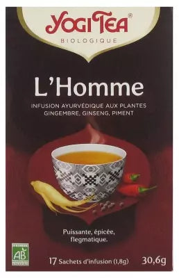 Yogi Tea Men'S Tea Organic 17 Sachets