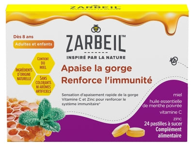 Zarbeil 24 Pastilles À Sucer