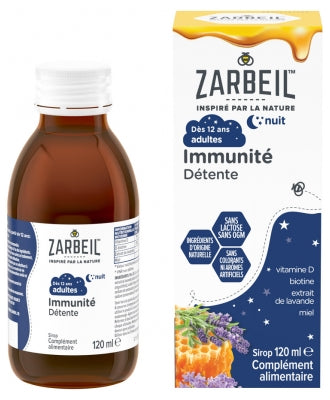 Zarbeil Syrup Immunity Relaxation Night 120 Ml